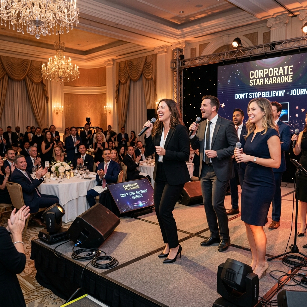 Karaoke para eventos corporativos y empresas